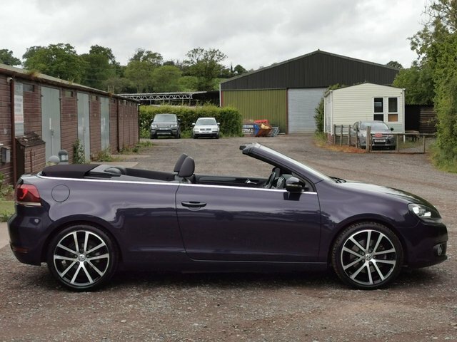 Volkswagen Golf Tsi Gt Cabriolet Purple #3