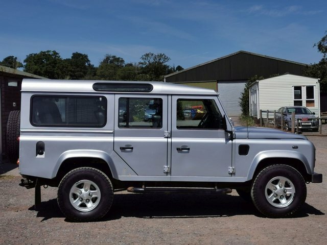 Land Rover Defender Tdci County Station Wagon Silver #3