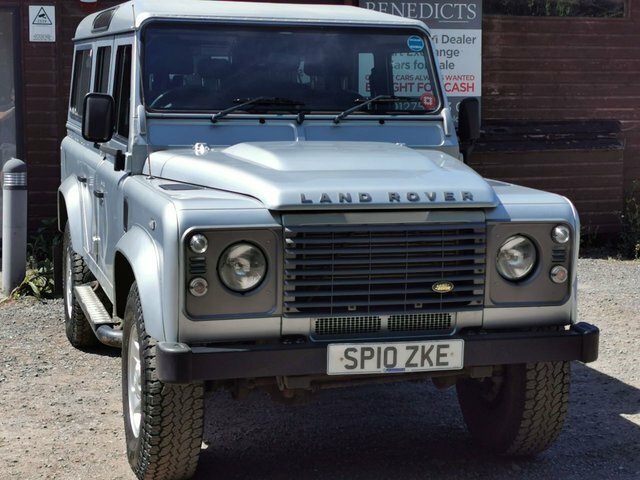 Land Rover Defender Tdci County Station Wagon Silver #6