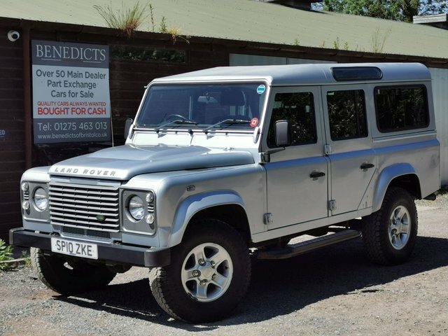 Land Rover Defender Tdci County Station Wagon Silver