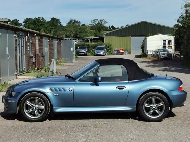 BMW Z3 Convertible 1.9I 2001X Blue #20