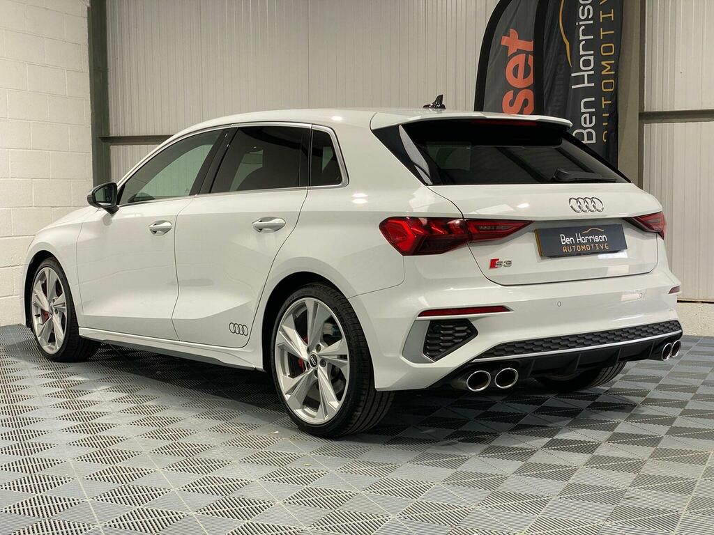 Audi S3 Hatchback 2.0 Tfsi Sportback S Tronic Quattro Euro VA21WCD White #6
