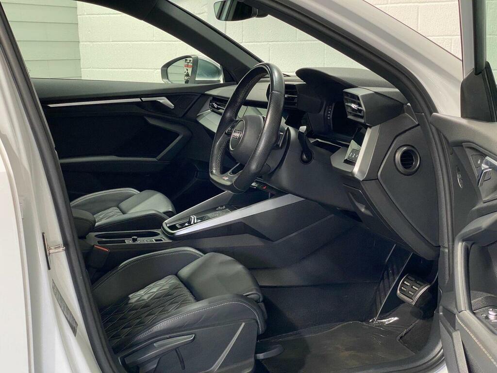 Audi S3 Hatchback 2.0 Tfsi Sportback S Tronic Quattro Euro VA21WCD White #2