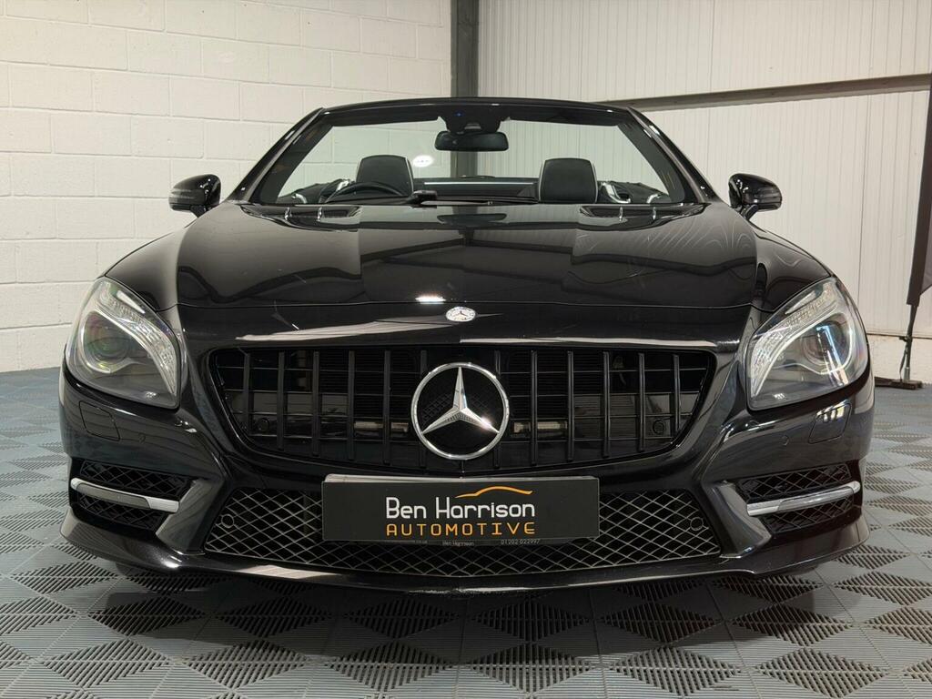 Mercedes-Benz SL Class Convertible 3.5 Sl350 Amg Sport G-tronic Euro 5 S KP64XPM Black #4
