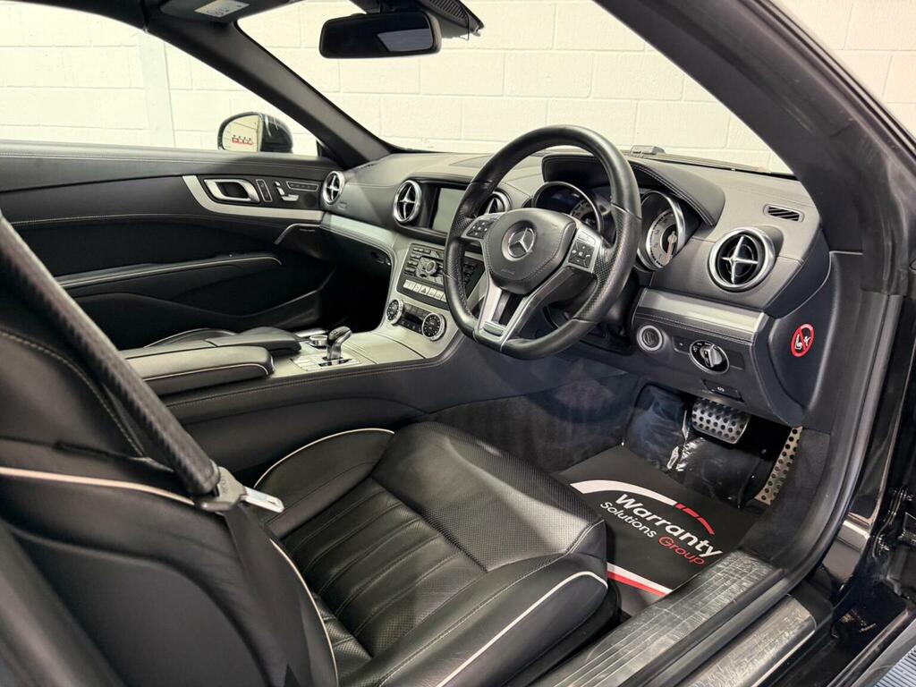 Mercedes-Benz SL Class Convertible 3.5 Sl350 Amg Sport G-tronic Euro 5 S KP64XPM Black #2