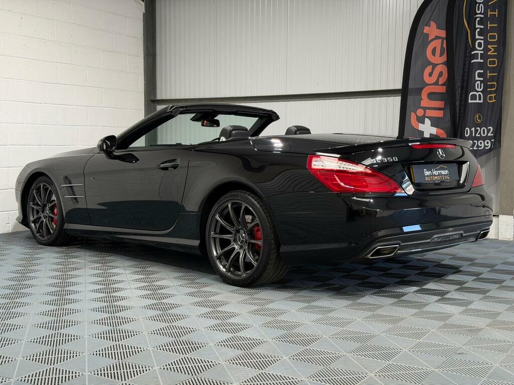 Mercedes-Benz SL Class Convertible 3.5 Sl350 Amg Sport G-tronic Euro 5 S KP64XPM Black #6