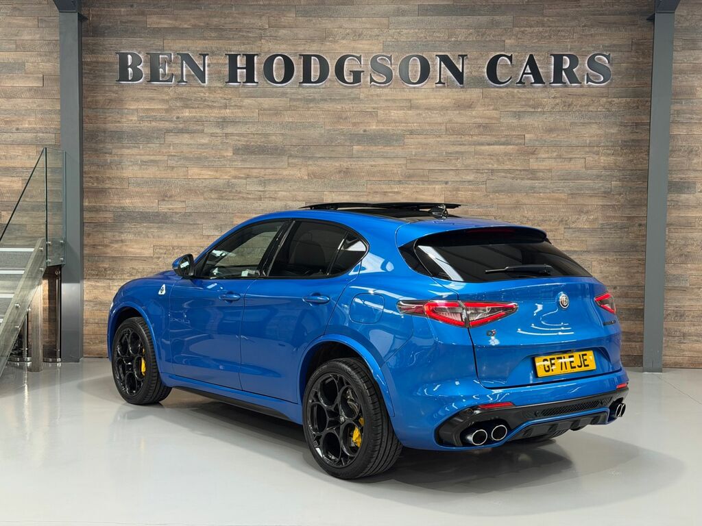 Alfa Romeo Stelvio 2.9 V6 Bi-turbo Quadrifoglio GF71EJE Blue #4