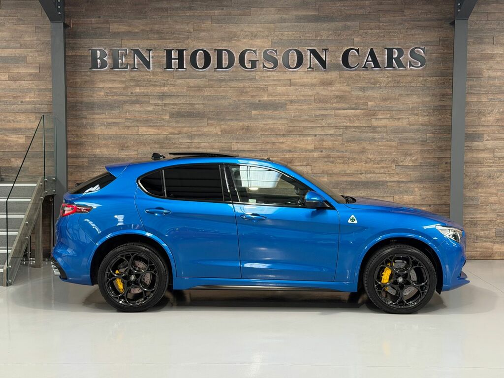 Alfa Romeo Stelvio 2.9 V6 Bi-turbo Quadrifoglio GF71EJE Blue #5