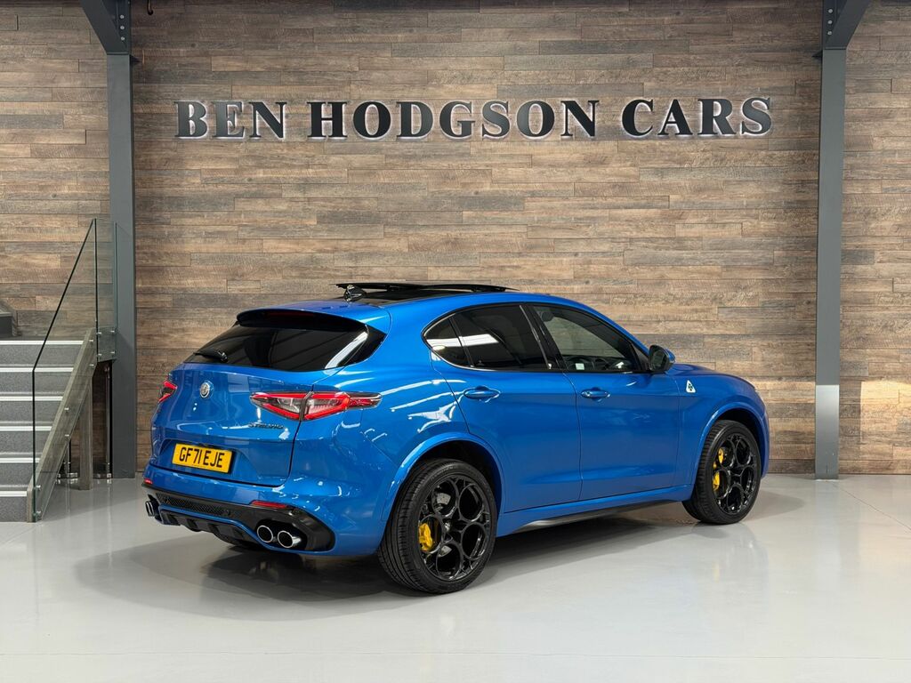 Alfa Romeo Stelvio 2.9 V6 Bi-turbo Quadrifoglio GF71EJE Blue #3
