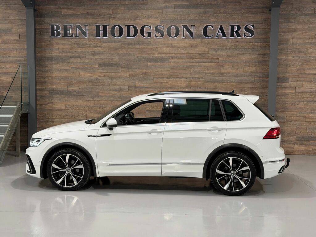 Volkswagen Tiguan 2.0 Tdi R-line Suv AJ72ZTF White #5