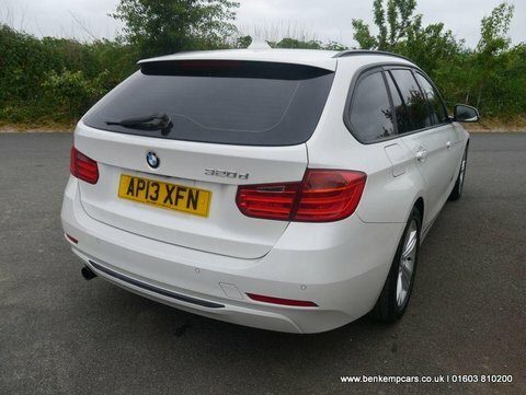 BMW 3 Series 2.0 320D Se AP13XFN White #5