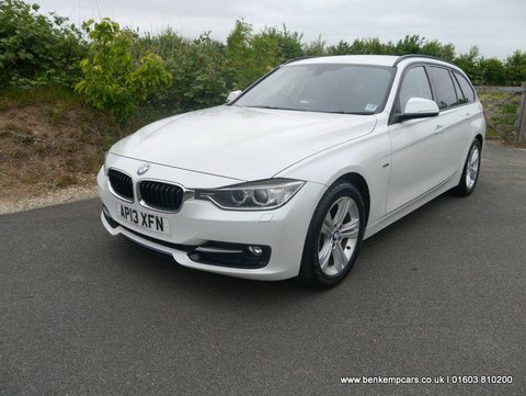BMW 3 Series 2.0 320D Se AP13XFN White #2