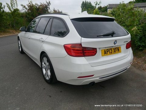 BMW 3 Series 2.0 320D Se AP13XFN White #4