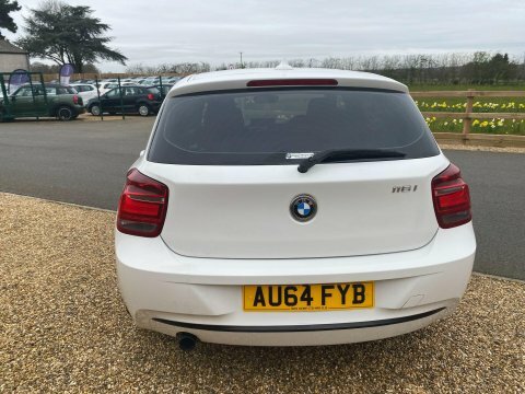 BMW 1 Series 1.6 116I Sport AU64FYB White #6