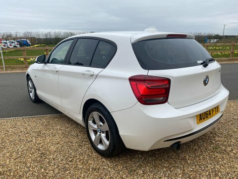 BMW 1 Series 1.6 116I Sport AU64FYB White #5