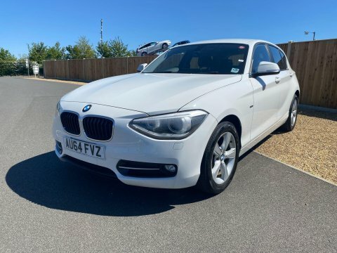 BMW 1 Series 1.6 116I Sport AU64FVZ White #2