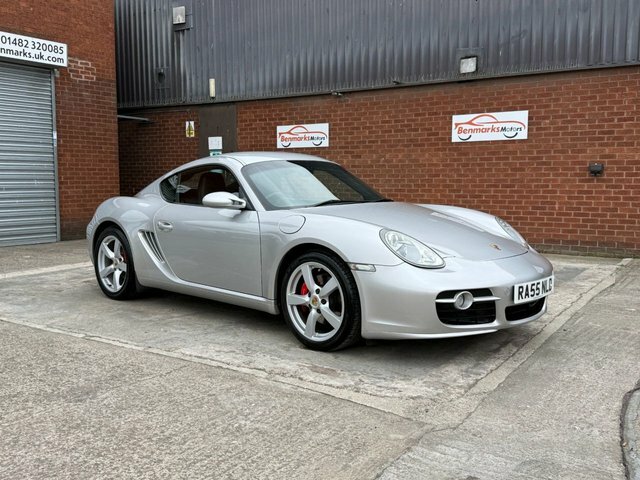 Porsche Cayman 3.4 987 S Coupe 254 G Km 295 Bh Silver