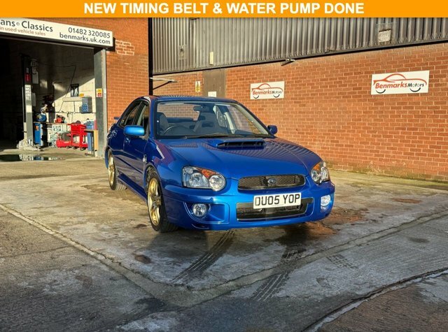Subaru Impreza 2.0 Wrx Saloon 219 G Km 221 Bhp Blue