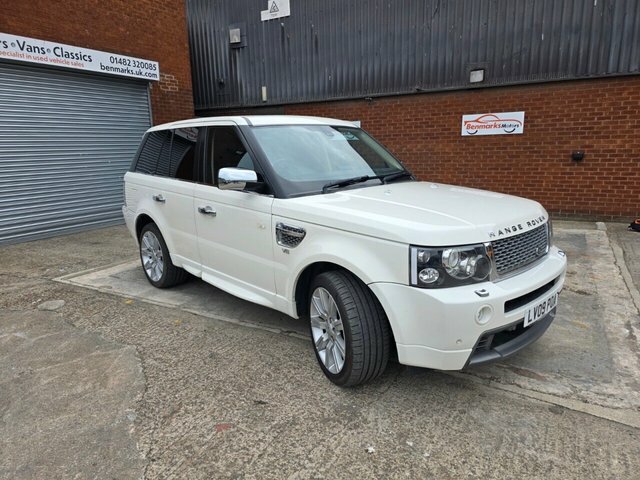 Land Rover Range Rover Sport 3.6 Td V8 Hst Station Wagon White #3