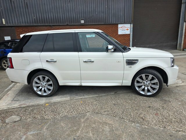 Land Rover Range Rover Sport 3.6 Td V8 Hst Station Wagon White #4