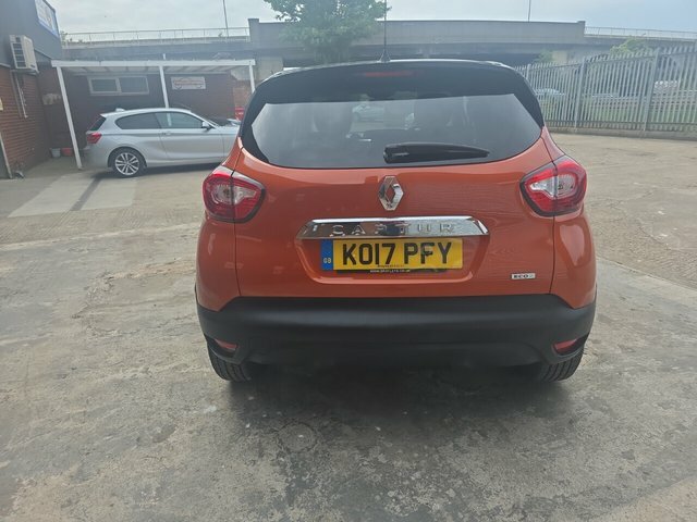 Renault Captur 1.5 Dci Energy Dynamique S Nav Suv Manu KO17PFY Orange #6