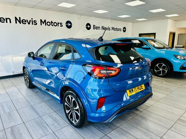 Ford Puma 1.0T Ecoboost Mhev St-line Suv E MW71HZE Blue #3