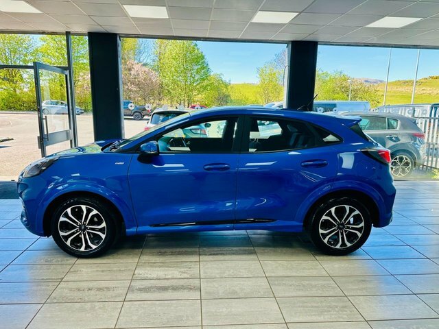 Ford Puma 1.0T Ecoboost Mhev St-line Suv E MW71HZE Blue #2