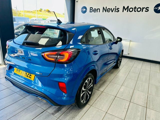Ford Puma 1.0T Ecoboost Mhev St-line Suv E MW71HZE Blue #6
