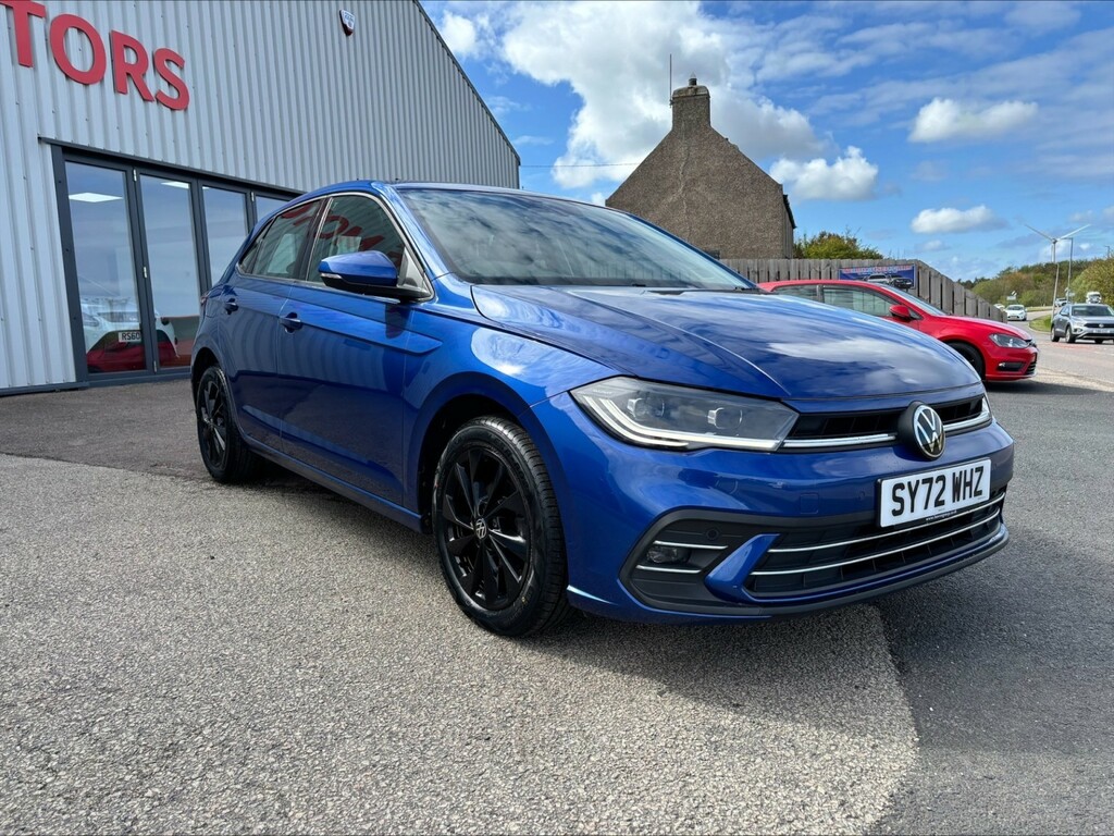 Volkswagen Polo Hatchback 1.0 Tsi Style 202272 SY72WHZ Blue #2