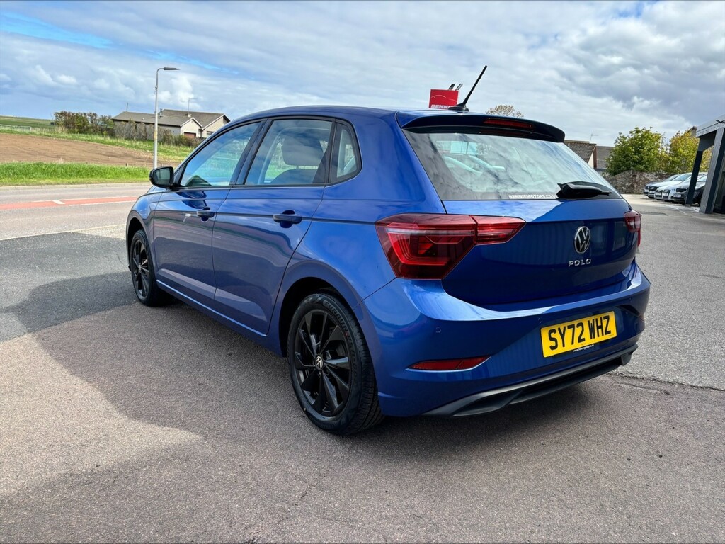 Volkswagen Polo Hatchback 1.0 Tsi Style 202272 SY72WHZ Blue #4
