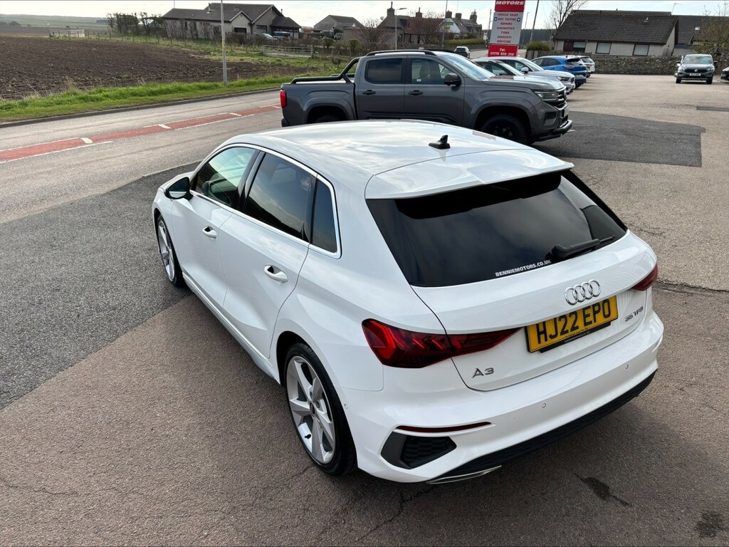 Audi A3 Hatchback 1.5 Tfsi 35 S Line 202222 HJ22EPO White #4