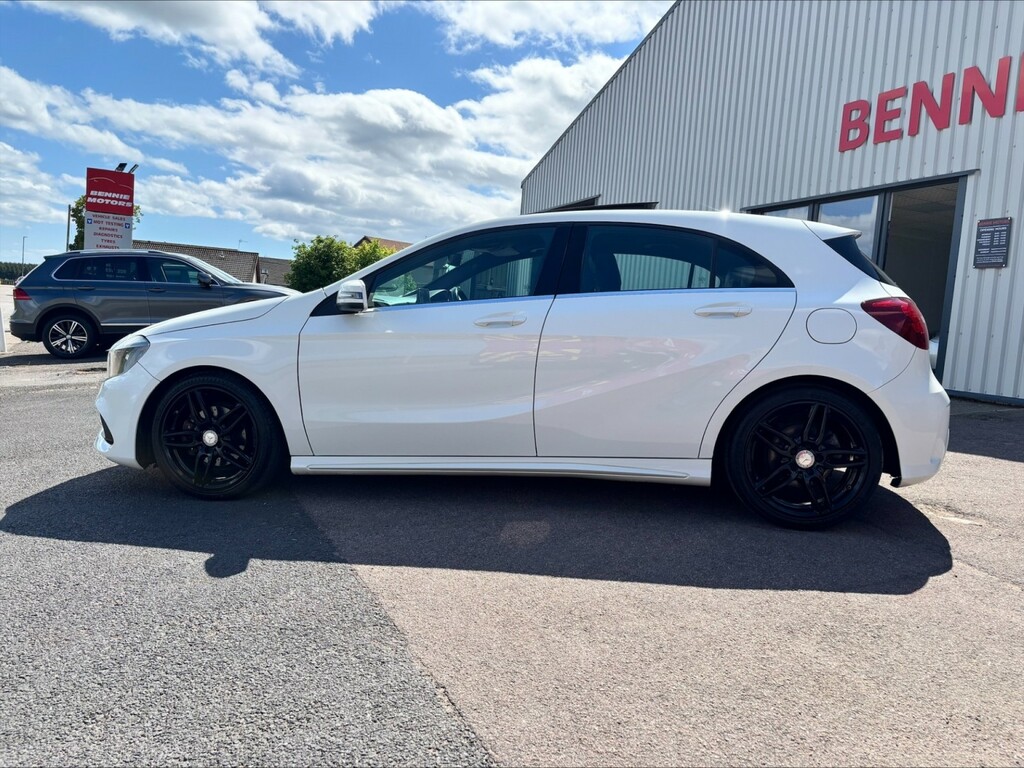 Mercedes-Benz A Class Hatchback 2.1 A200d Amg Line 201666 KN66KZT White #6