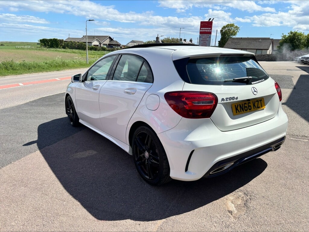 Mercedes-Benz A Class Hatchback 2.1 A200d Amg Line 201666 KN66KZT White #4