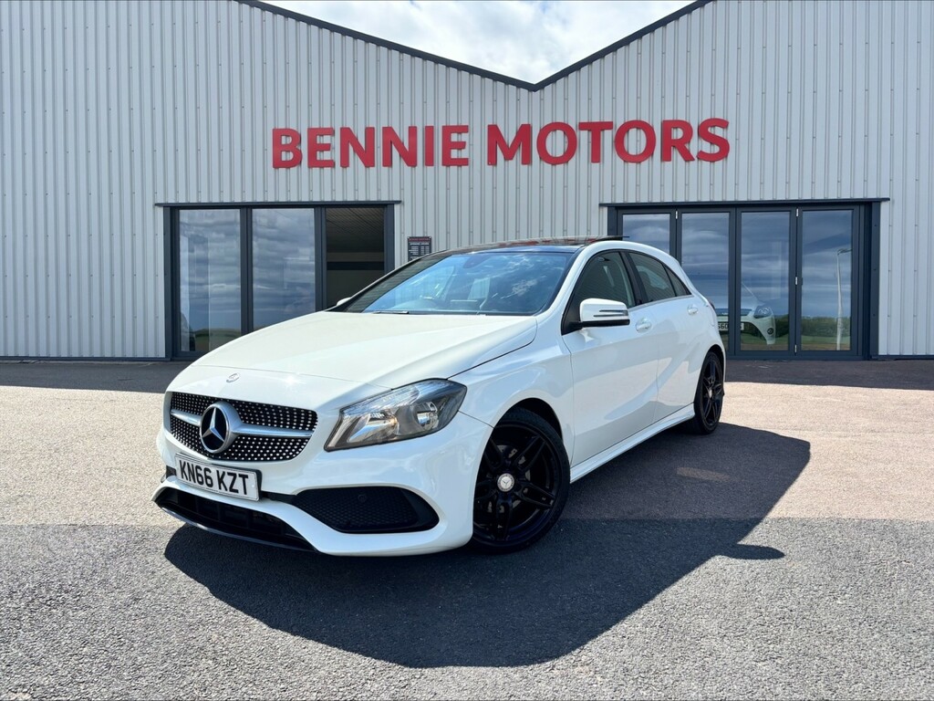 Mercedes-Benz A Class Hatchback 2.1 A200d Amg Line 201666 White