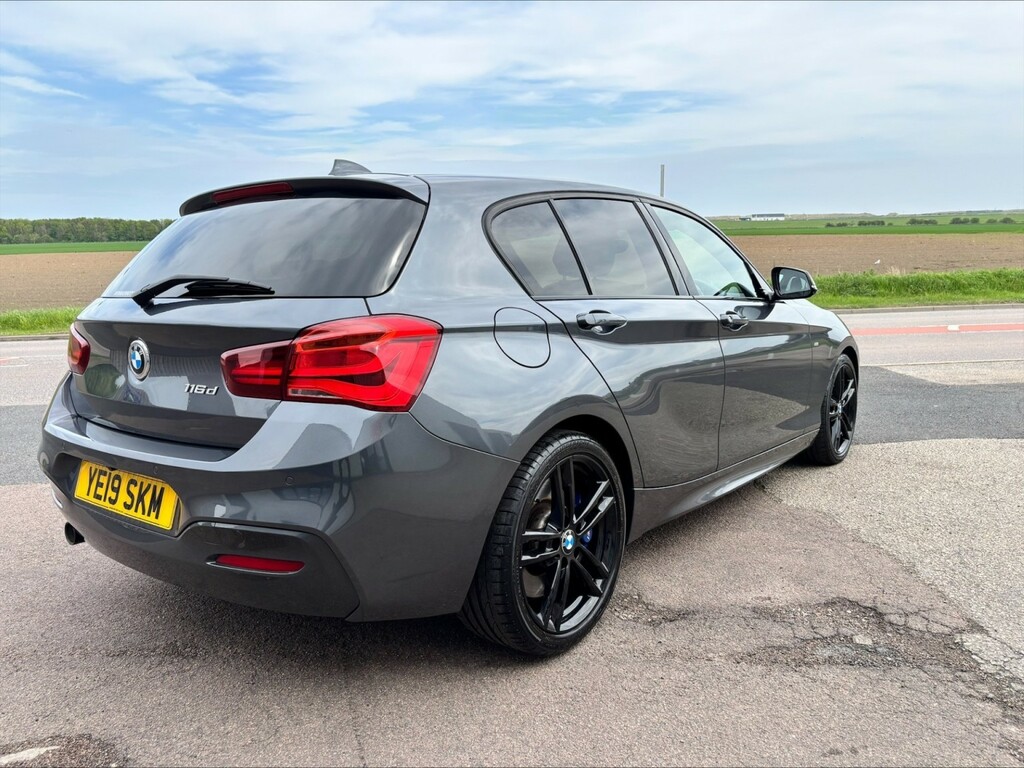 BMW 1 Series Hatchback 1.5 116D M Sport Shadow Edition 5-Door Grey #5