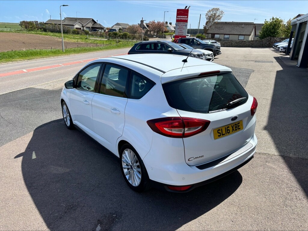 Ford C-Max Mpv 1.5 Tdci Titanium 201616 SL16XBE White #4
