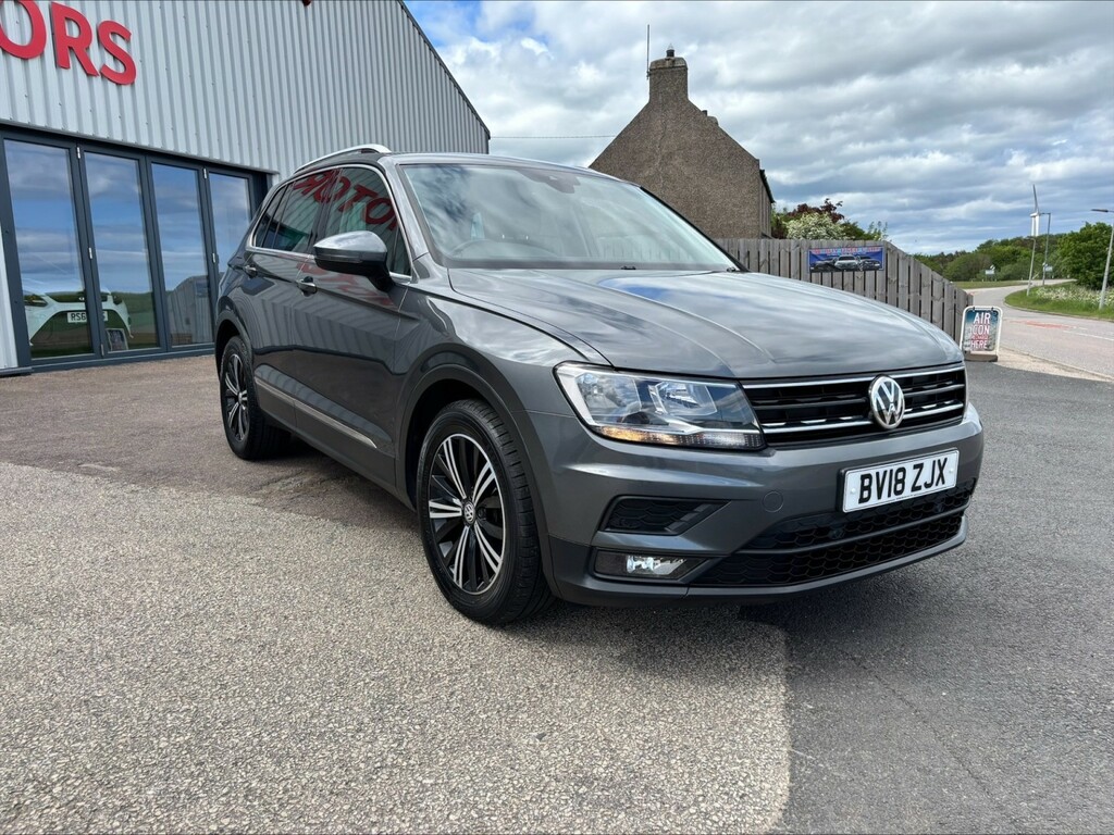 Volkswagen Tiguan Suv 2.0 Tdi Se 201818 BV18ZJX Grey #2