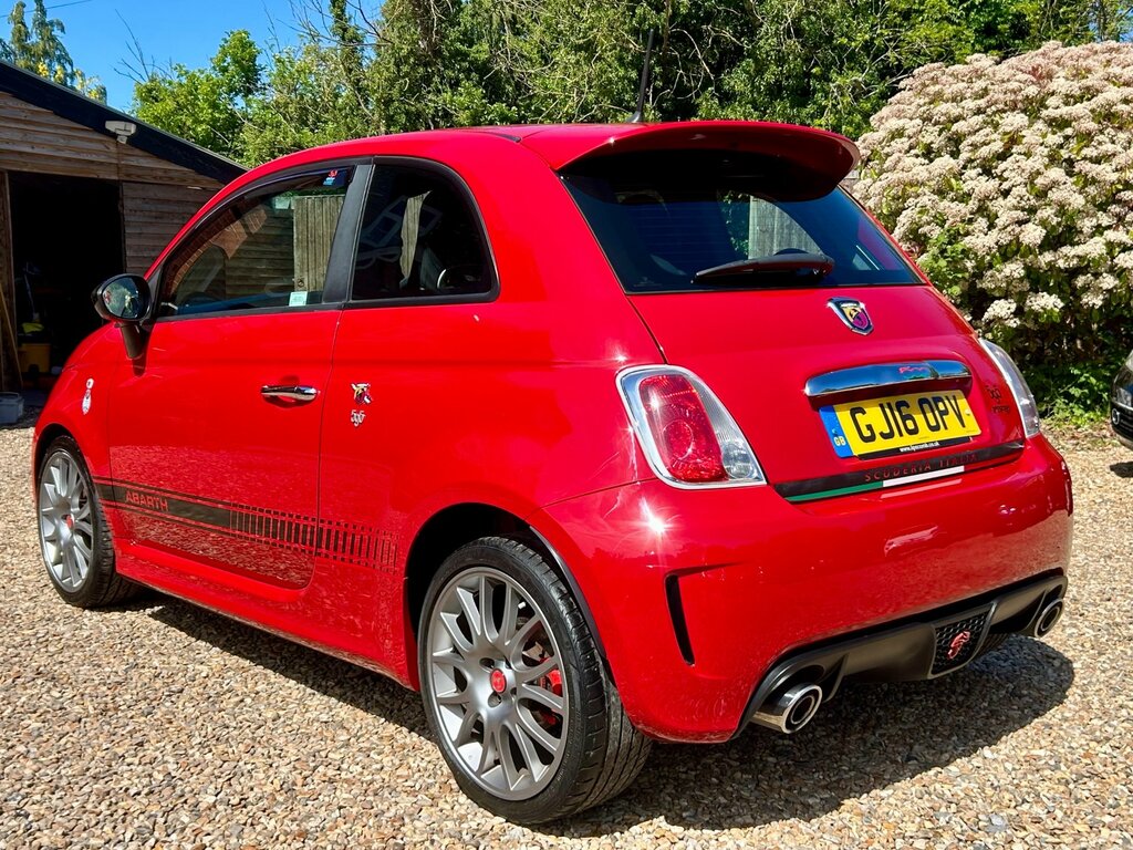 Abarth 595 1.4 T-jet Trofeo Hatchback Euro GJ16OPV Red #3