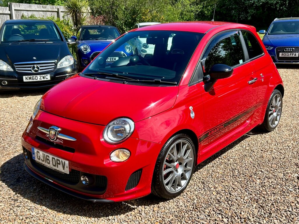 Abarth 595 1.4 T-jet Trofeo Hatchback Euro GJ16OPV Red #4