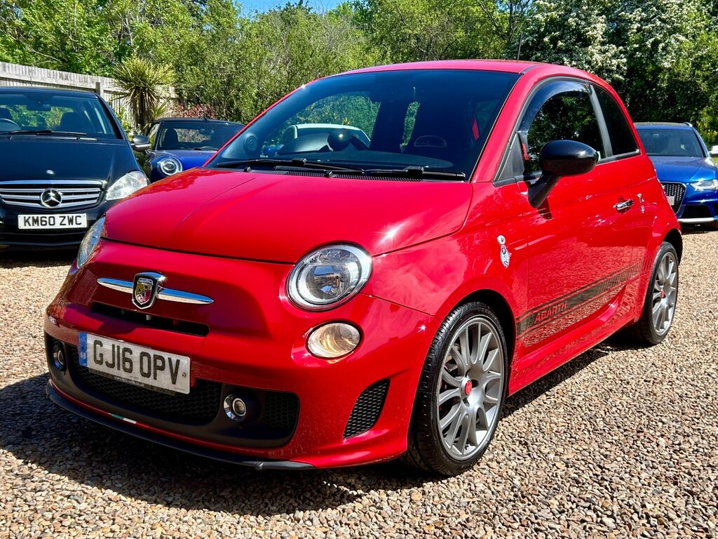 Abarth 595 1.4 T-jet Trofeo Hatchback Euro Red