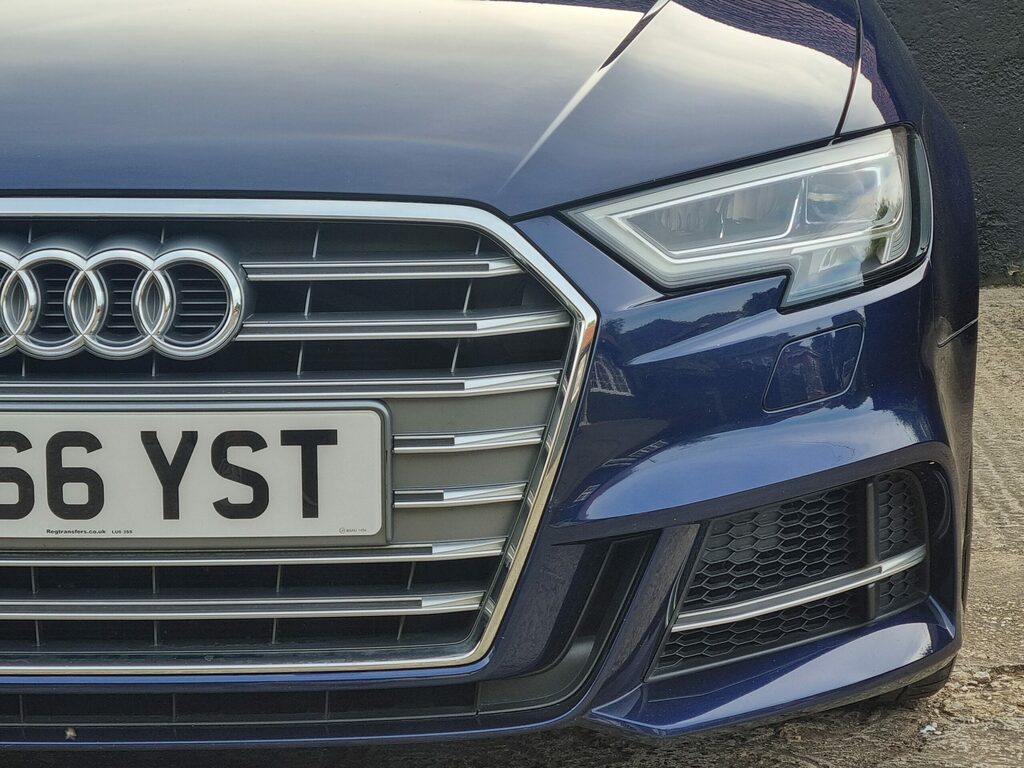 Audi S3 2.0 Tfsi Sportback S Tronic Quattro AV66YST Blue #5
