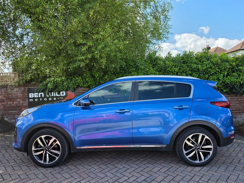 Kia Sportage 1.6 T-gdi 4 Euro 6 Ss RK68VGX Blue #4