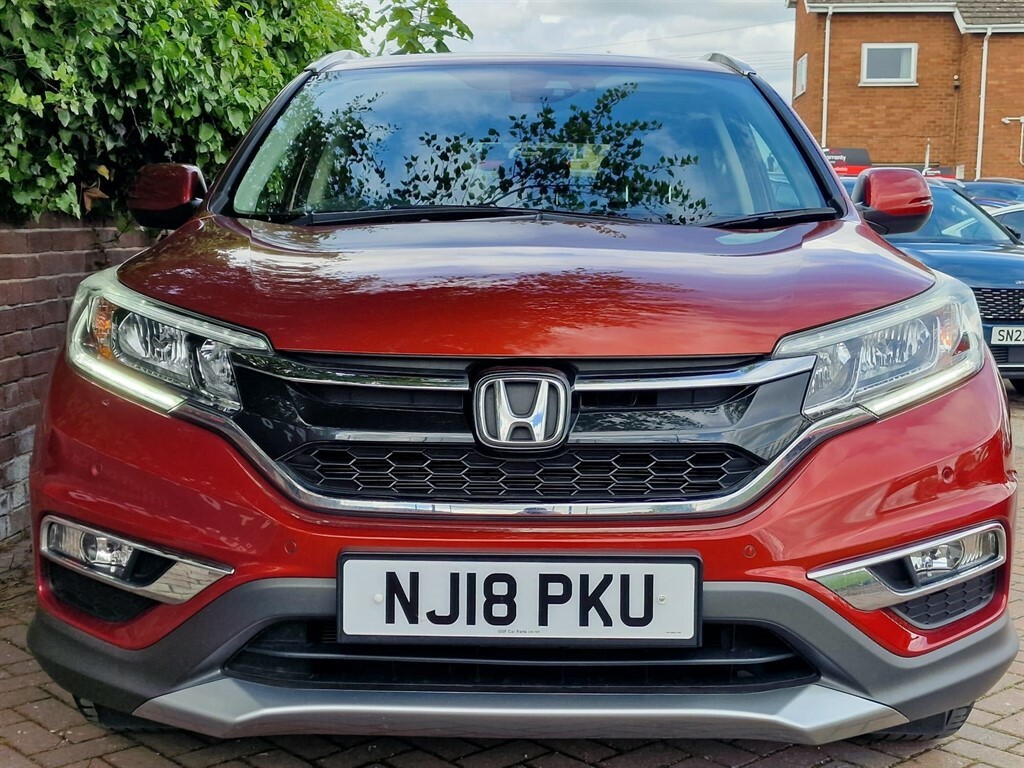 Honda Cr-V 2.0 I-vtec Se Plus Navi Euro 6 Ss NJ18PKU Red #5