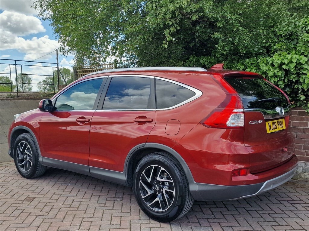 Honda Cr-V 2.0 I-vtec Se Plus Navi Euro 6 Ss NJ18PKU Red #4
