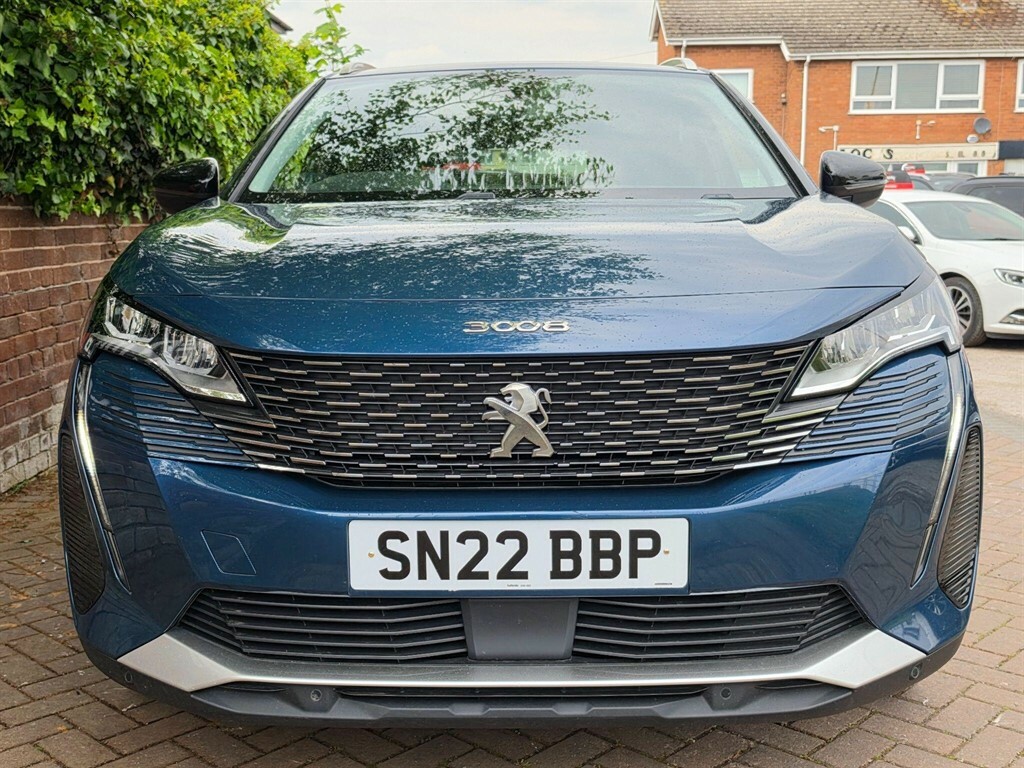 Peugeot 3008 1.5 Bluehdi Allure Premium Euro 6 Ss SN22BBP Blue #2
