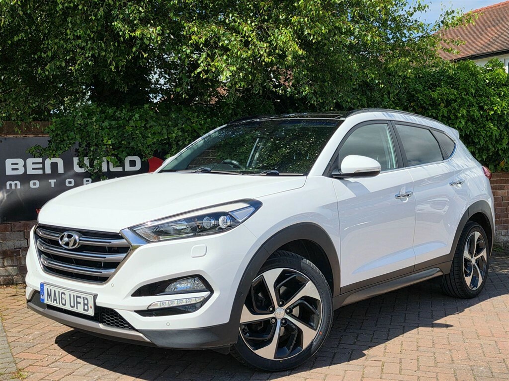 Hyundai Tucson 2.0 Crdi Premium Se 4Wd Euro 6 White
