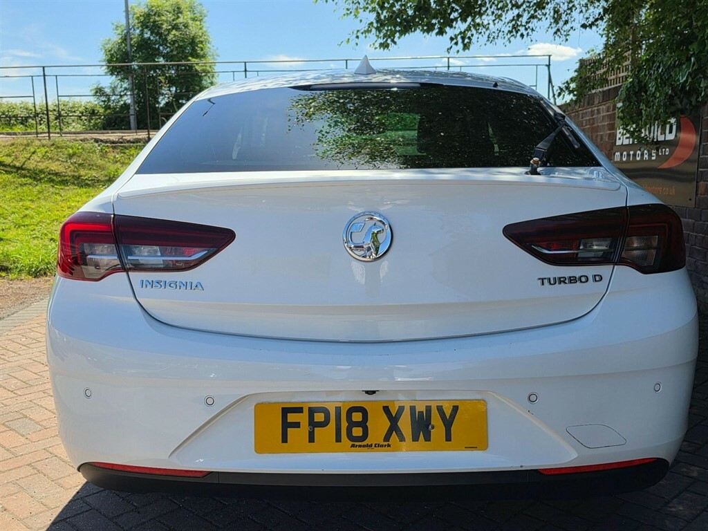 Vauxhall Insignia 1.6 Turbo D Blueinjection Sri Nav Grand Sport Euro White #6