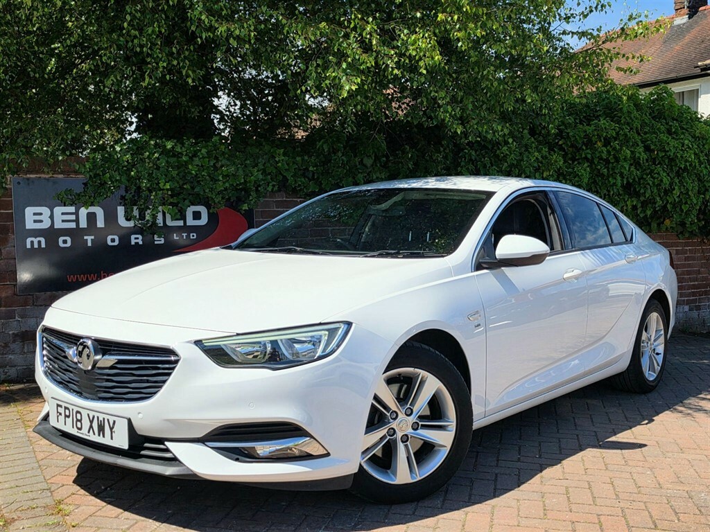 Vauxhall Insignia 1.6 Turbo D Blueinjection Sri Nav Grand Sport Euro White