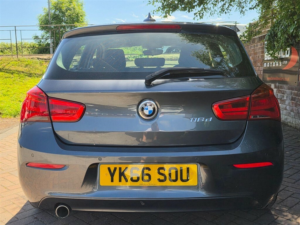 BMW 1 Series 1.5 116D Ed Plus Euro 6 Ss YK66SOU Grey #6