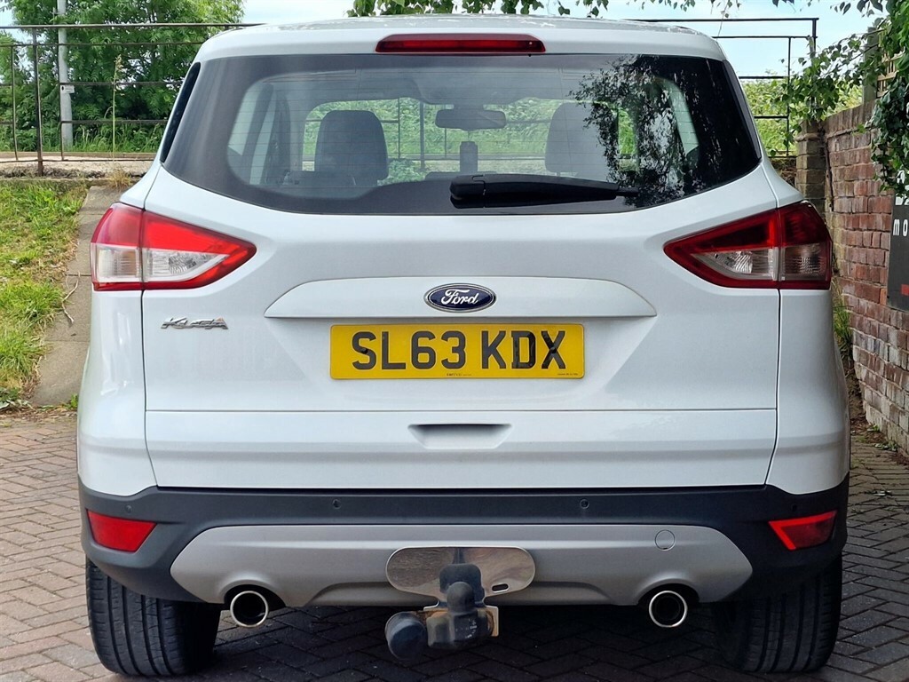 Ford Kuga 2.0 Tdci Titanium Awd Euro 5 SL63KDX White #3